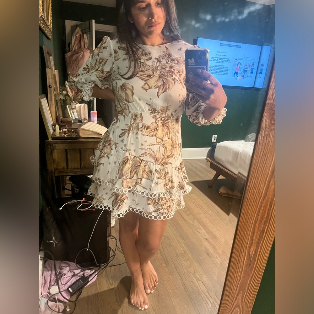 Selfie Leslie Floral print dress